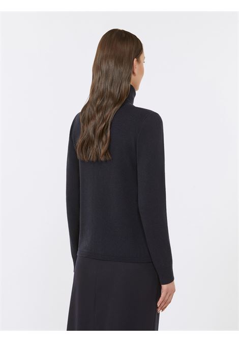 Max Mara Wool and Cashmere Turtleneck Sweater  Blue MaxMara |  | 2526366032600008