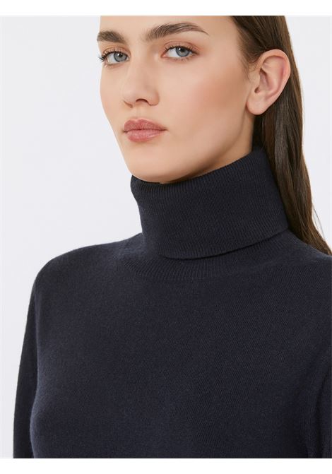 Max Mara Wool and Cashmere Turtleneck Sweater  Blue MaxMara |  | 2526366032600008