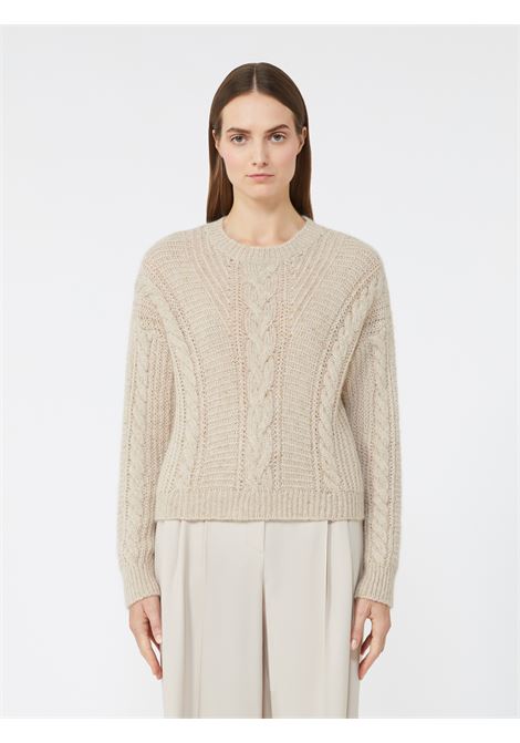Maglia boxy in mista alpaca MaxMara | Maglieria | 2526366112600001