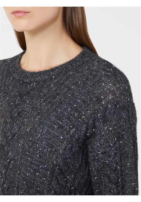 Maglia boxy in mista alpaca MaxMara | Maglieria | 2526366112600005