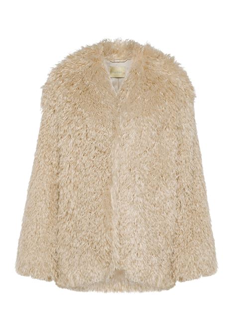 Cappotto Chloé in Ecopelliccia  Crema by Momonì MOMONI | CAPPOTTI | MOCO0540026