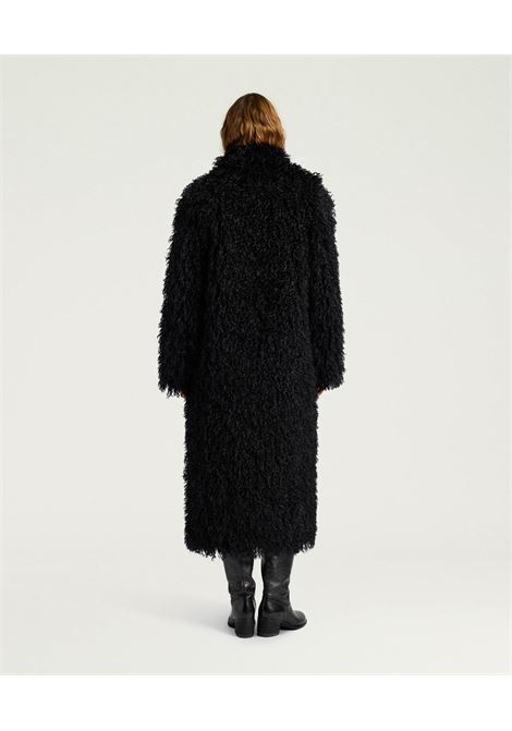 Cappotto Calendula in Ecopelliccia  Nero by Momonì MOMONI | CAPPOTTI | MOCO0560990