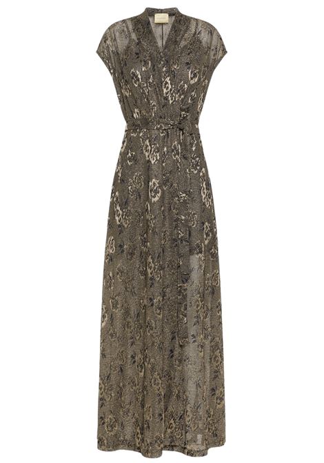 Vestito jessica in jersey jaquard lurex - multicolor army MOMONI | Vestiti | MODR0317480