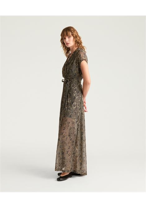 Vestito jessica in jersey jaquard lurex - multicolor army MOMONI | Vestiti | MODR0317480