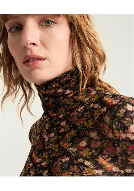Tshirt ine in nylon stampato - multicolor nero MOMONI | T-shirt | MOTS0049905