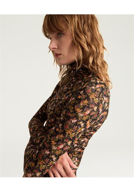 Tshirt ine in nylon stampato - multicolor nero MOMONI | T-shirt | MOTS0049905