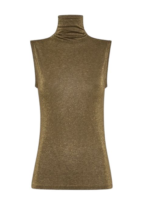 Tshirt alfred in jersey lurex unito - sigaro MOMONI | T-shirt | MOTS0050635