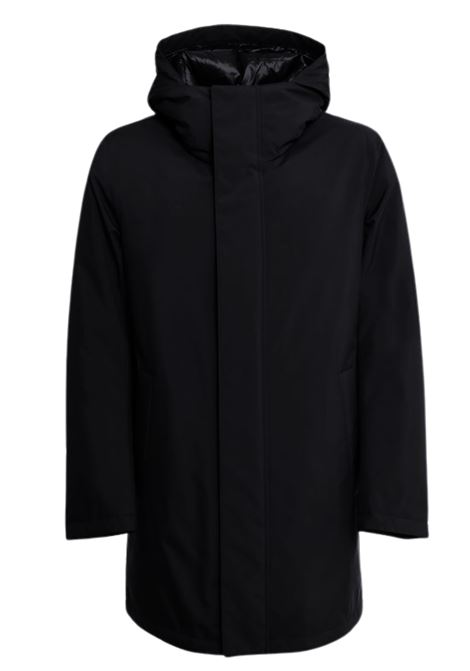 Parka Montecore nero imbottito in piuma da uomo MONTECORE | Giacconi | F09MUCX512-26599