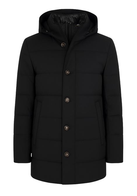 Piumino Montecore beige imbottito in piuma da uomo MONTECORE | Piumini | F09MUCX581-18599