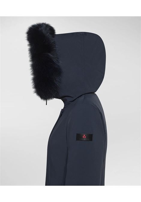 Peuterey DONNET KL FUR Slim Jacket in Stretch Nylon with Tone-on-Tone Fur PEUTEREY | Parka | PED4445215