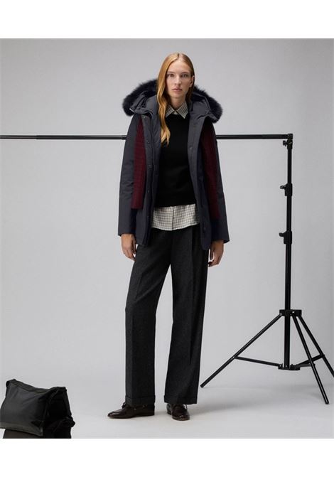Peuterey DONNET KL FUR Slim Jacket in Stretch Nylon with Tone-on-Tone Fur PEUTEREY | Parka | PED4445NER