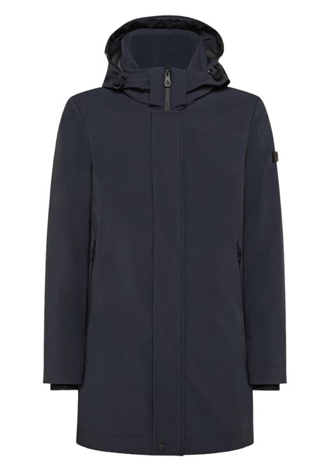 Trench tecnico tre strati Albali Peuterey blu uomo PEUTEREY | Trench | PEU4365215