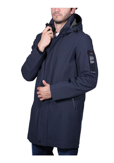 Trench tecnico tre strati Albali Peuterey blu uomo PEUTEREY | Trench | PEU4365215