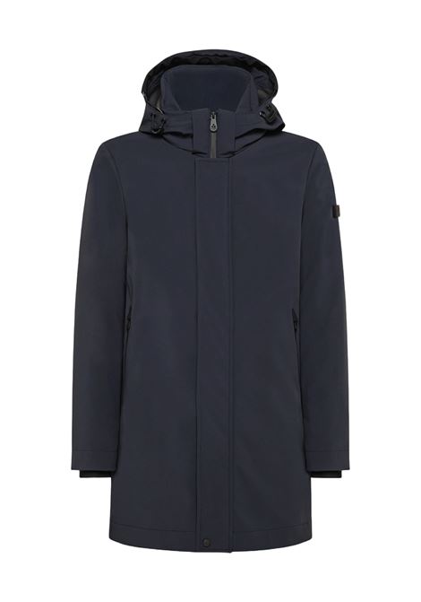 Trench tecnico tre strati Albali Peuterey blu uomo PEUTEREY | Trench | PEU4365215