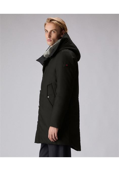 Peuterey KASA KI 03 FUR Parka in Italian Fabric with Detachable Fur PEUTEREY | Parka | PEU4940NER