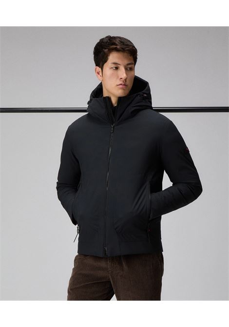 Giacca Corta Sportiva LOGE SRT 01 in Tessuto Stretch by Peuterey PEUTEREY | Giubbotti | PEU5566NER