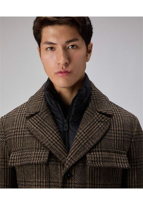Peuterey INVERN CHECK Wool Blend Check Jacket with Removable Vest PEUTEREY |  | PEU5597494