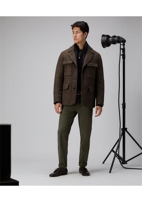 Peuterey INVERN CHECK Wool Blend Check Jacket with Removable Vest PEUTEREY |  | PEU5597494