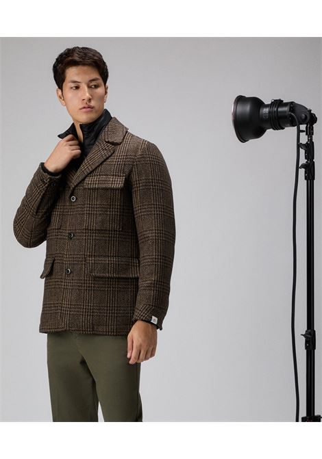 Peuterey INVERN CHECK Wool Blend Check Jacket with Removable Vest PEUTEREY |  | PEU5597494
