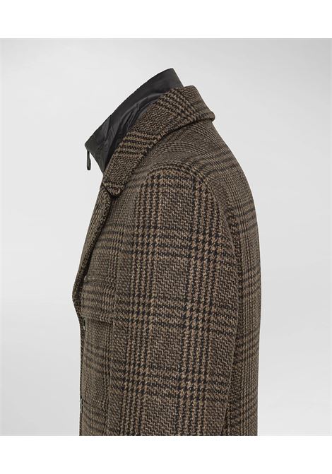 Peuterey INVERN CHECK Wool Blend Check Jacket with Removable Vest PEUTEREY |  | PEU5597494