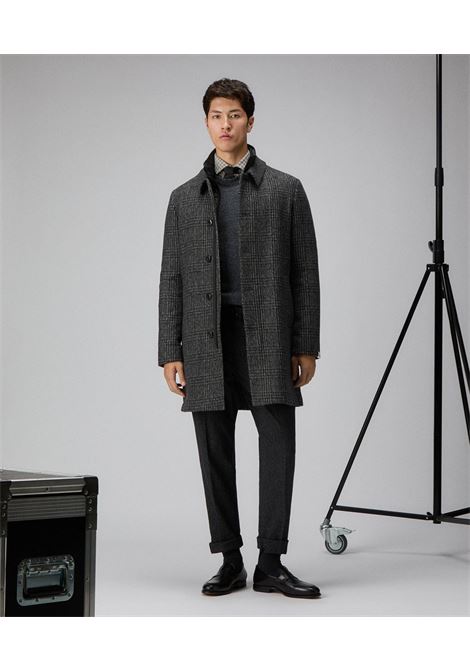 Peuterey FIONNGHAL CHECK Wool Blend Check Coat with Removable Vest PEUTEREY |  | PEU5608761