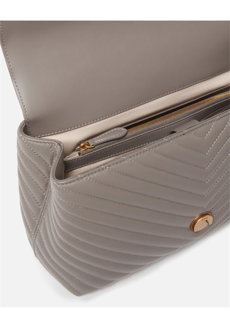 Big Lady Love Bag Puff Chevron Quilted Leather - Pinko PINKO |  | 100042-A0GKK33Q