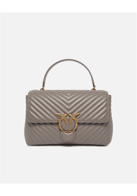 Big Lady Love Bag Puff Chevron Quilted Leather - Pinko PINKO |  | 100042-A0GKK33Q