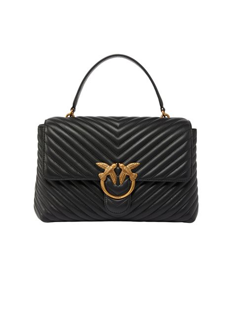 Big Lady Love Bag Puff Chevron Quilted Leather - Pinko PINKO |  | 100042-A0GKZ99Q