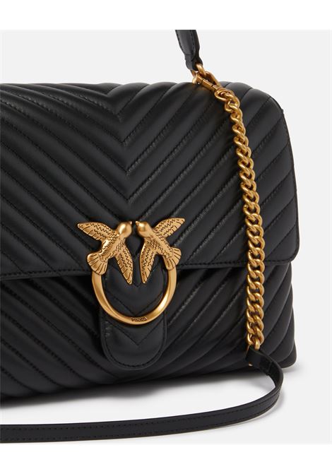Big Lady Love Bag Puff Chevron Quilted Leather - Pinko PINKO |  | 100042-A0GKZ99Q