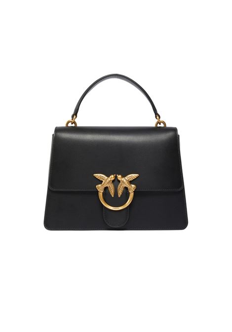 Medium Top Handle & Crossbody Love Bag in Leather - Pinko PINKO |  | 100066-A0F1Z99Q