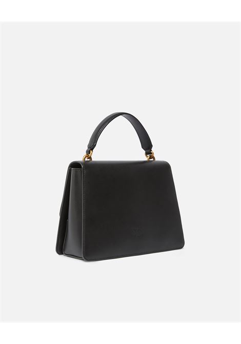 Medium Top Handle & Crossbody Love Bag in Leather - Pinko PINKO |  | 100066-A0F1Z99Q