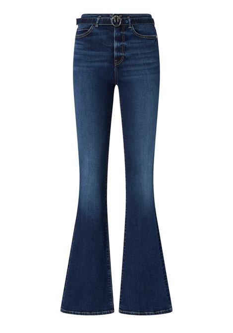 Flared Denim Power Stretch Jeans - Pinko PINKO |  | 100166-A2RXPJB
