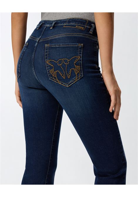 Flared Denim Power Stretch Jeans - Pinko PINKO |  | 100166-A2RXPJB