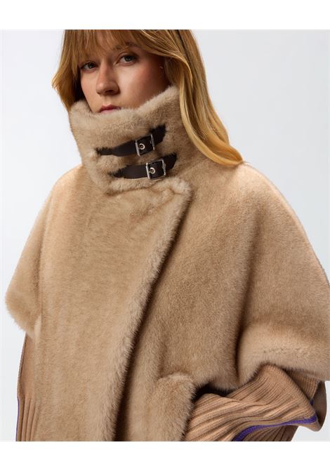 Cappa Effetto Pelliccia in Tessuto Aspen - Pinko PINKO | Pelliccia | 103837-A2PIC60