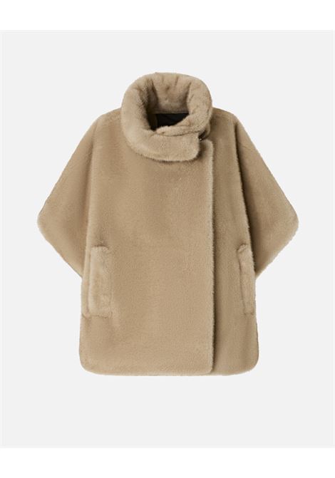 Cappa Effetto Pelliccia in Tessuto Aspen - Pinko PINKO | Pelliccia | 103837-A2PIC60