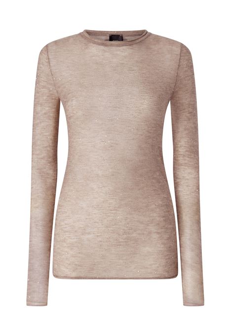 Maglia girocollo con paillettes PINKO | Maglieria | 105398-A2PMD23