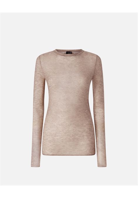 Maglia girocollo con paillettes PINKO | Maglieria | 105398-A2PMD23