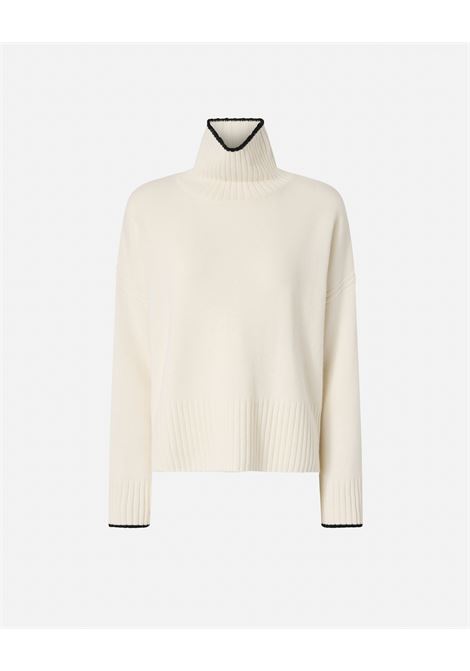 Dolcevita in Maglia in Misto Lana Merino e Cashmere - Pinko PINKO | Maglieria | 105446-A2Q9Z13