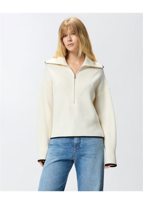 Maglia in Lana e Cashmere con Zip - Pinko PINKO | Maglieria | 105448-A2Q9Z13