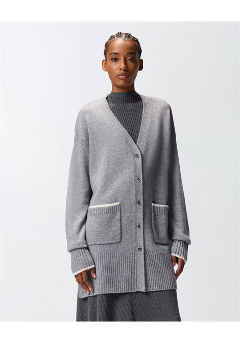 Cardigan lungo con scollo a V PINKO | Maglieria | 105451-A2Q9II2
