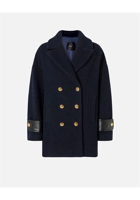 PINKO - Short double-breasted bouclé caban coat  PINKO |  | 105559-A2SHG02