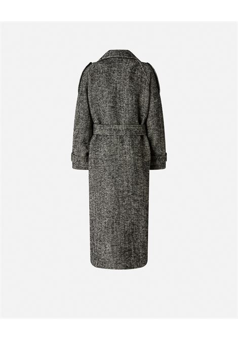 PINKO - Long coat in herringbone cloth PINKO |  | 105562-A2SEZZ2