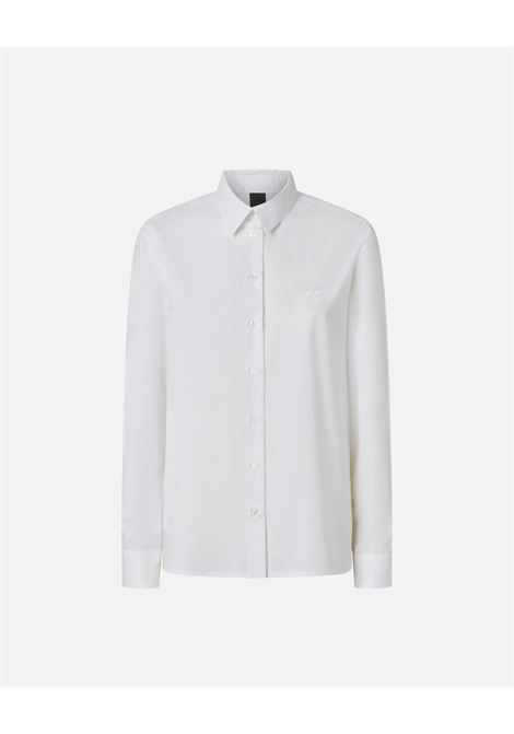 Camicia in popeline con ricamo PINKO | CAMICIE | 105591-A2T4Z04