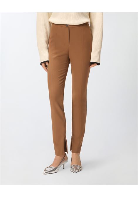 Skinny Trousers with Adjustable Hem Bistretch Black - Pinko PINKO |  | 105600-A2QVM20