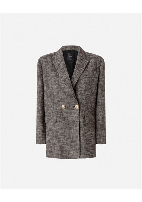 PINKO - Double-breasted flannel blazer PINKO |  | 105650-A2SKZM7