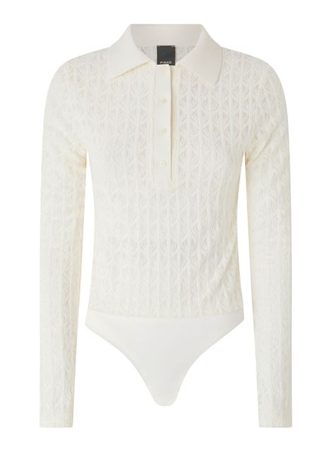 Maglia body in pizzo PINKO | Maglieria | 105977-A2YIZ06