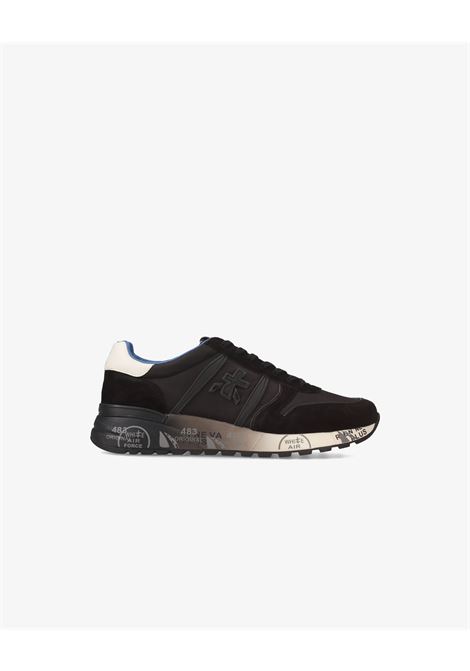 Premiata Lander 7079 Sneakers  Black Suede and Nylon with Color Details PREMIATA |  | LANDER7079