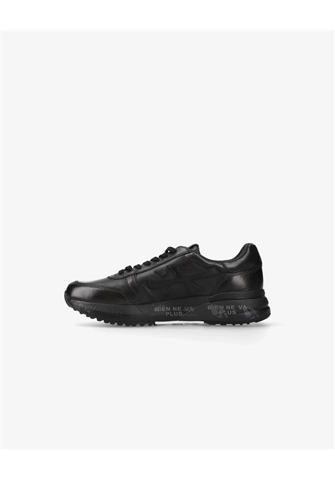Premiata Mick 1453N Sneakers  Black Leather and Fabric with Iconic Logo PREMIATA |  | MICK1453N