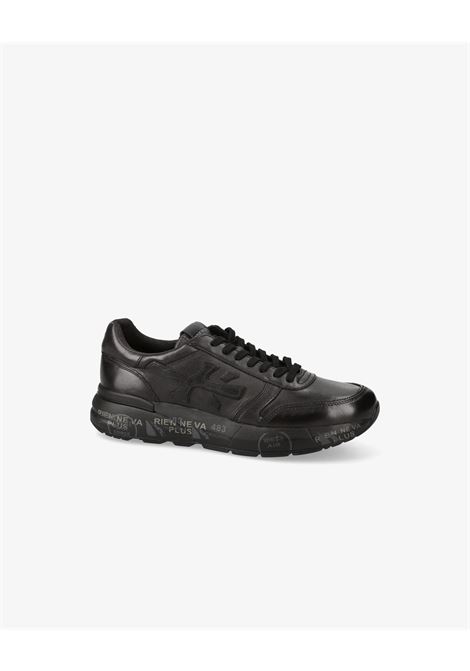 Premiata Mick 1453N Sneakers  Black Leather and Fabric with Iconic Logo PREMIATA |  | MICK1453N