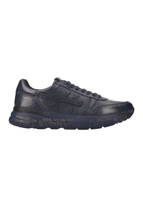 Premiata Mick 1807N Sneakers  Blue Leather and Fabric with Iconic Logo PREMIATA |  | MICK1807N